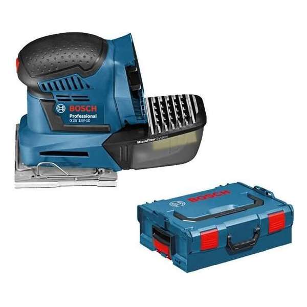 Bosch Professional Accu vlakschuurmachine GSS 18V-10 (Zonder accu/lader) Bosch Professional Accu vlakschuurmachine GSS 18V-10 (Zonder accu/lader)