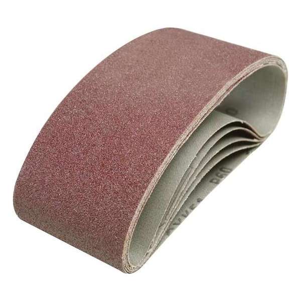 Silverline Schuurbanden - Schuurband - 75 x 457 mm. - 60 Korrel - 5 stuks Silverline Schuurbanden - Schuurband - 75 x 457 mm. - 60 Korrel - 5 stuks