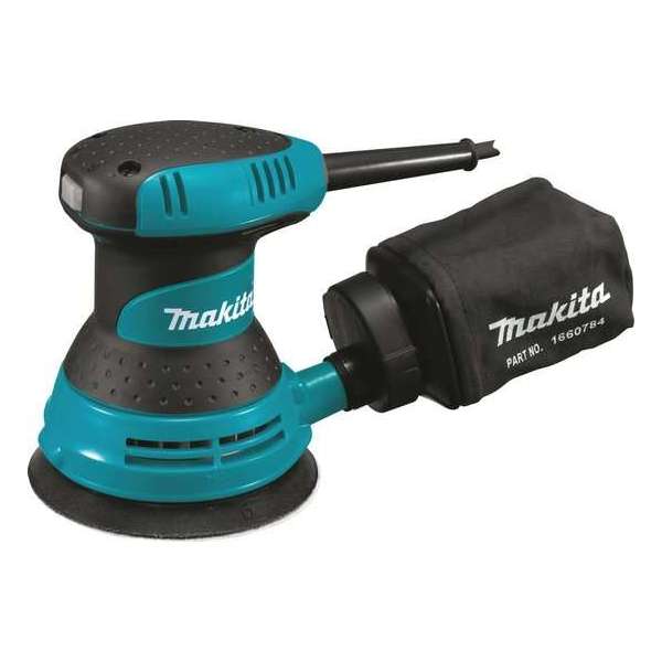 Makita BO5030 Excentrische schuurmachine - 300W - 125mm Makita BO5030 Excentrische schuurmachine - 300W - 125mm