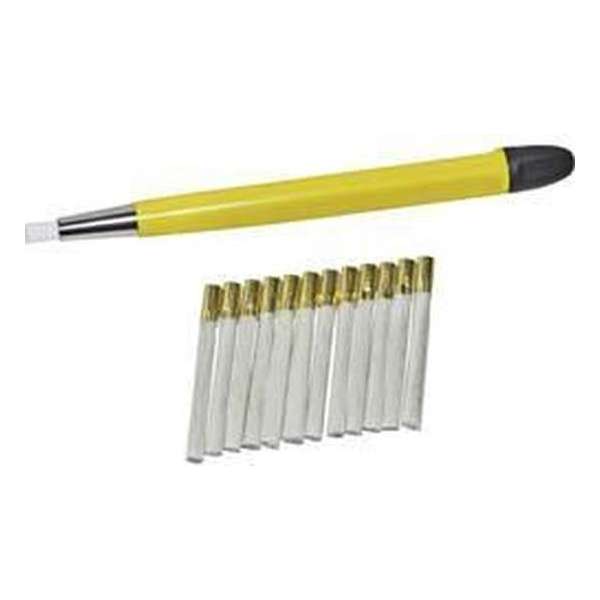 RONA 800214 Draaipen met 12 glashaarpenselen Diameter 4 mm 1 set(s) RONA 800214 Draaipen met 12 glashaarpenselen Diameter 4 mm 1 set(s)