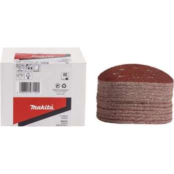 Makita P-43620 Schuurschijf 125mm K40 Red Velcro