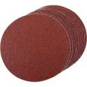 Silverline Zelfklevende Schuurschijven 150 mm. - 60 Korrel - 10 stuks