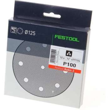 Festool Schuurpapier schijven [10x] Festool-ru2 k.80 499103