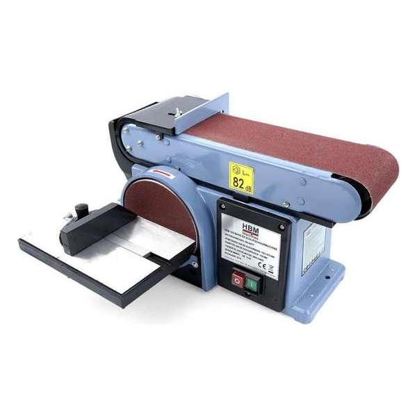 Band en schijfschuurmachine 100 x 915 mm. (350 Watt) Band en schijfschuurmachine 100 x 915 mm. (350 Watt)