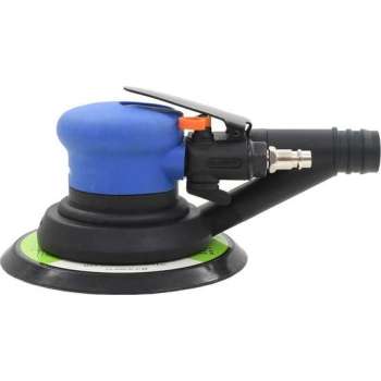 Pneumatische vlakschuurmachine met afzuiging 150 mm 4-delig
