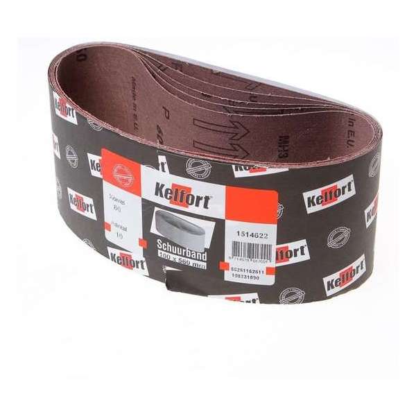 Kelfort Schuurband Korrel 60 - 100x560mm - 10 st Kelfort Schuurband Korrel 60 - 100x560mm - 10 st