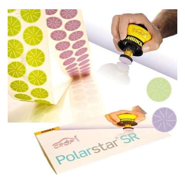 MIRKA Polarstar SR Micro Schuurschijven 32mm zonder gaten - P3000 (groen) MIRKA Polarstar SR Micro Schuurschijven 32mm zonder gaten - P3000 (groen)