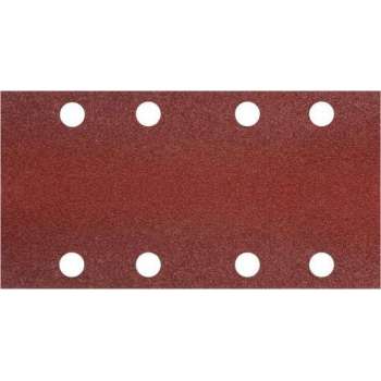 Schuurstrook - Korrel 120 - Met klittenbandbevestiging - 93x185mm - 10 Stuks