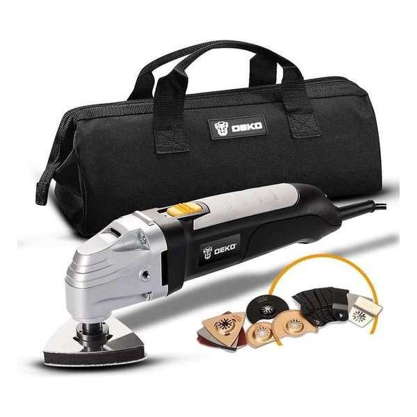 Schuurmachine Delta Professionele - Driehoek - 300 W - Met 38 accessoires Schuurmachine Delta Professionele - Driehoek - 300 W - Met 38 accessoires