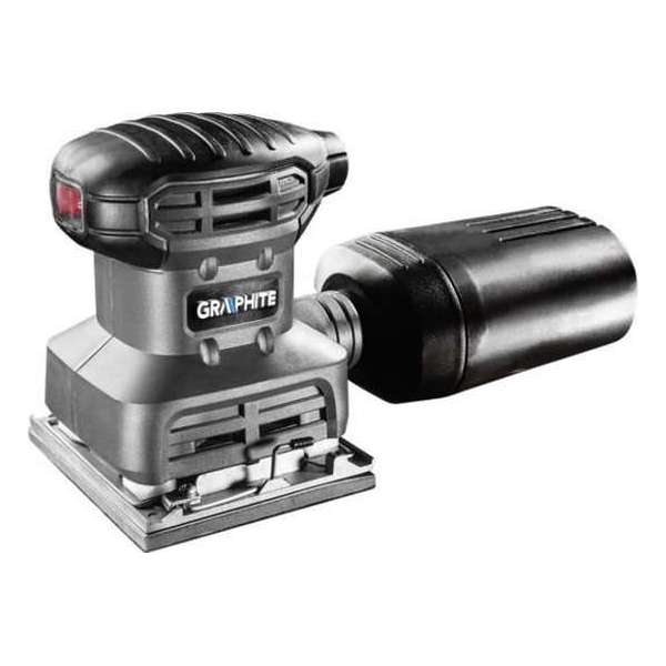 VLAK SCHUURMACHINE 220 Watt 104 x 112 mm - GRAPHITE VLAK SCHUURMACHINE 220 Watt 104 x 112 mm - GRAPHITE