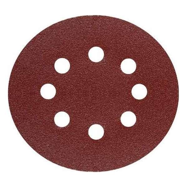 Schuurschijf Korrel 40 - Met klittenband bevestiging - 125mm - 6 stuks Schuurschijf Korrel 40 - Met klittenband bevestiging - 125mm - 6 stuks