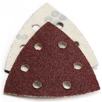 Delta Schuurschijf - Driehoek Schuurpapier - Korrel 60 - 96mm - 10 Stuks