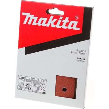 Makita Schuurvel K60 114x102 Red