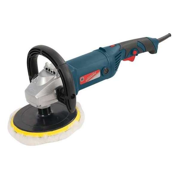 Silverline 1500 W Silverstorm schuur-/polijstmachine, 180 mm Silverline 1500 W Silverstorm schuur-/polijstmachine, 180 mm