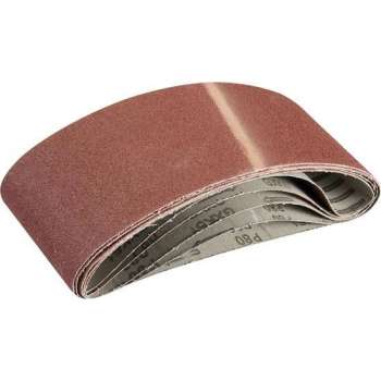 SILVERLINE Lot de 5 bandes schuurmiddelen 100 x 610 mm