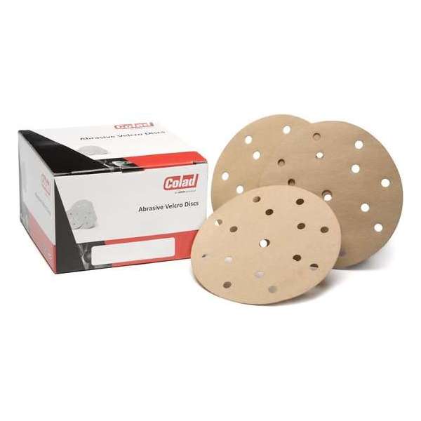 COLAD Schuurschijven 150mm met 15 gaten Velcro - P1000 COLAD Schuurschijven 150mm met 15 gaten Velcro - P1000
