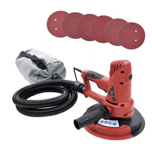 Wand- en plafondschuurmachine met afzuigfunctie 710 W