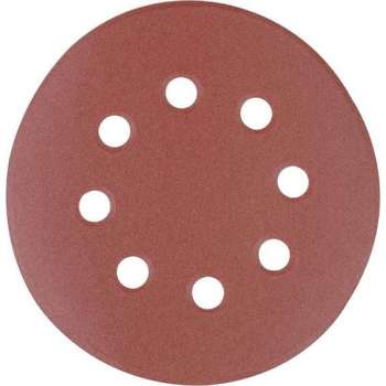 Silverline geperforeerde klittenband schuurschijven, 10 pk.