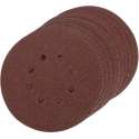 triton Slijpschijven klittenband K80 150mm 10 stuks