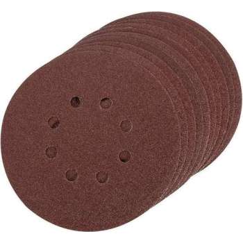 triton Slijpschijven klittenband K80 150mm 10 stuks