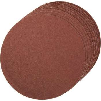 Silverline Zelfklevende Schuurschijven 150 mm. - 2 x 60 Korrel, 4 x 80 Korrel, 4 x 120 Korrel