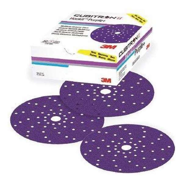 3M Hookit Purple+ Cubitron II Multihole 737U Schuurschijven 150mm P320 - 50 stuks 3M Hookit Purple+ Cubitron II Multihole 737U Schuurschijven 150mm P320 - 50 stuks