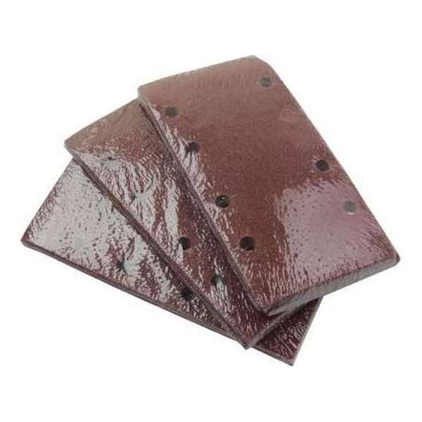 Schuurvel met klitteband 190 x 93 mm verschillende korrel groftes 10 stuks Schuurvel met klitteband 190 x 93 mm verschillende korrel groftes 10 stuks