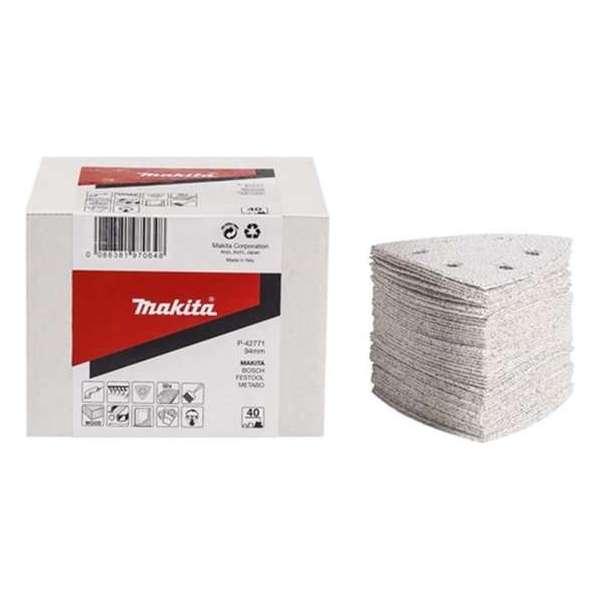 Makita P-42818 Deltaschuurvellen - 94 x K120 - Hout (50st)