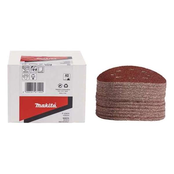 Makita P-43636 Schuurschijf 125mm K60 Red Velcro