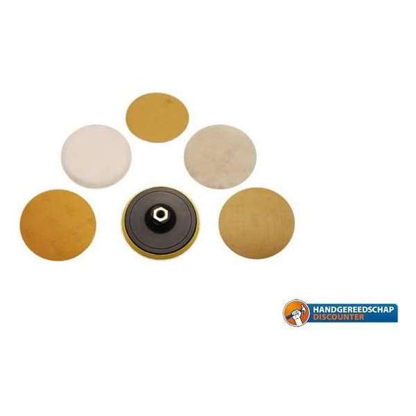 Schuur en polijst set BGS 8592 Schuur en polijst set BGS 8592