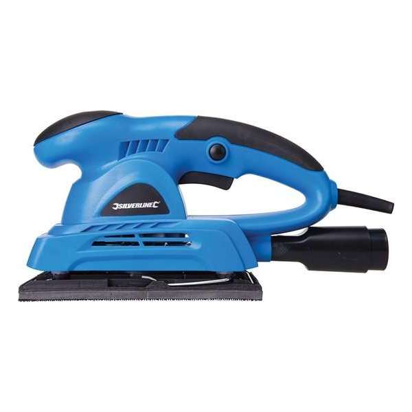 Silverline Vlakschuurmachine, 90 x 187 mm. - 150 Watt. Silverline Vlakschuurmachine, 90 x 187 mm. - 150 Watt.