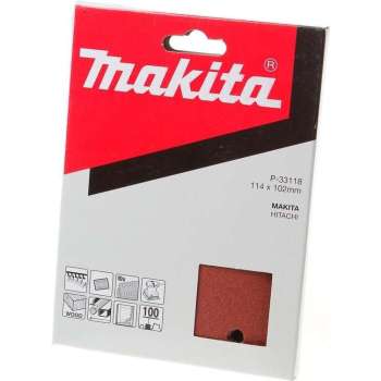 Makita Schuurvel K100 114x102 Red