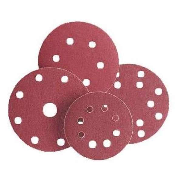 Schuurschijf Korrel 100 - 125 mm Met Stofgat - 50 st Schuurschijf Korrel 100 - 125 mm Met Stofgat - 50 st