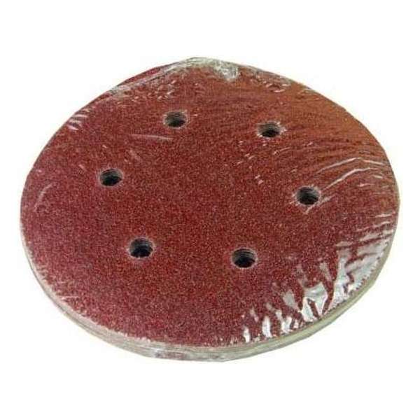 Velcro schuurschijven met klitteband 150 mm verschillende korrel groftes 10 stuks Velcro schuurschijven met klitteband 150 mm verschillende korrel groftes 10 stuks