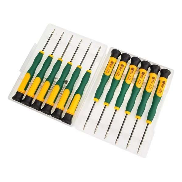 12-delige multifunctionele Schroevendraaierset- telefoon reparatie - voor iphone en samsung 12-delige multifunctionele Schroevendraaierset- telefoon reparatie - voor iphone en samsung