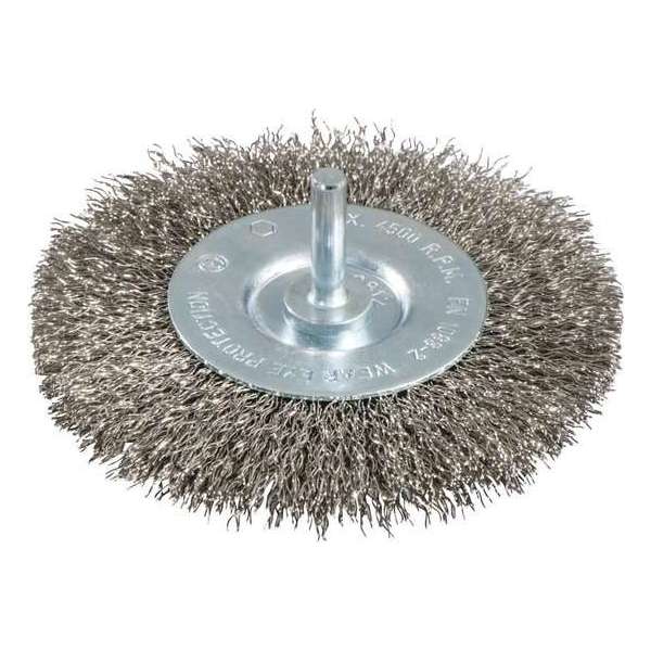 Metabo 630551000 Vlakke ronde staalborstel - grof - 100mm Metabo 630551000 Vlakke ronde staalborstel - grof - 100mm