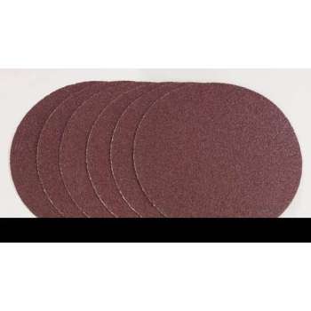 Westfalia Schuurpapier K60 diameter 125 mm zelfklevend 6 stuks