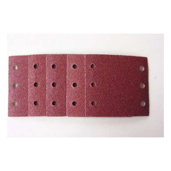 Westfalia Schuurpapier set voor vlakschuurmachine K120 110 x 100 mm 5 stuks Westfalia Schuurpapier set voor vlakschuurmachine K120 110 x 100 mm 5 stuks