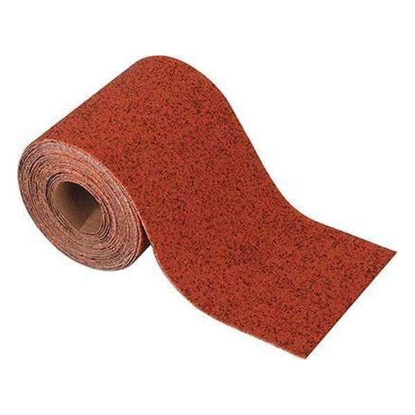 Schuurpapier 115mm breed K240 rol 5m Schuurpapier 115mm breed K240 rol 5m