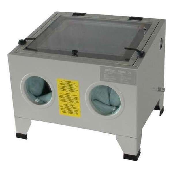Straalcabine MW 90 liter klein model straalkast - SB09A Straalcabine MW 90 liter klein model straalkast - SB09A