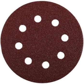 KWB Schuurschijven - 125 mm - 5 Stuks - Korrel 80
