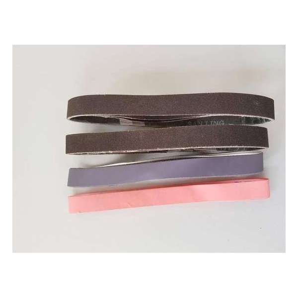 Westfalia Schuurband SET 12-delig, elk 3 x K180-K220-K6000-K10000 Westfalia Schuurband SET 12-delig, elk 3 x K180-K220-K6000-K10000