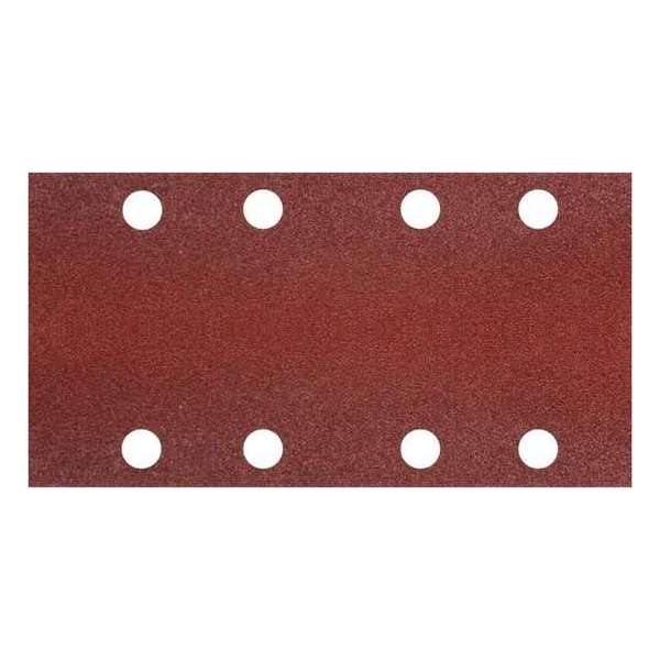 Schuurstrook Korrel 40 - Met klittenband bevestiging - 93x185mm - 6 stuks Schuurstrook Korrel 40 - Met klittenband bevestiging - 93x185mm - 6 stuks