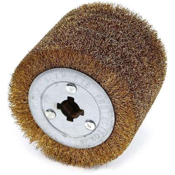 Stalen Borstel Voor Satineermachine 100 x 115 mm. Stalen Borstel Voor Satineermachine 100 x 115 mm.