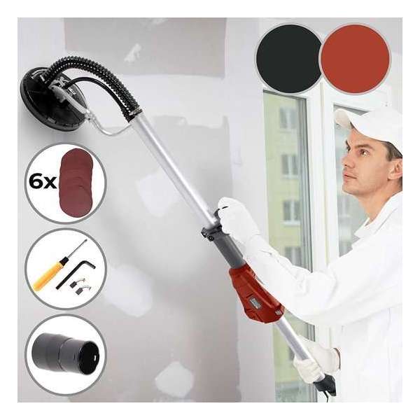 Langnekschuurmachine - 710W - Rood Langnekschuurmachine - 710W - Rood