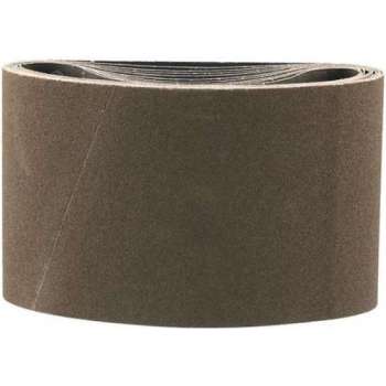 10 STUKS Aluminiumoxide Schuurbanden 200 x 750 mm K60 (Korrel 60) - 20 cm x 75 cm Flexovit Schuurband P 60