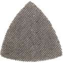 Silverline Driehoekige klittenband gaas schuurvellen, 95 mm, 10 pk.