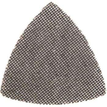 Silverline Driehoekige klittenband gaas schuurvellen, 95 mm, 10 pk.