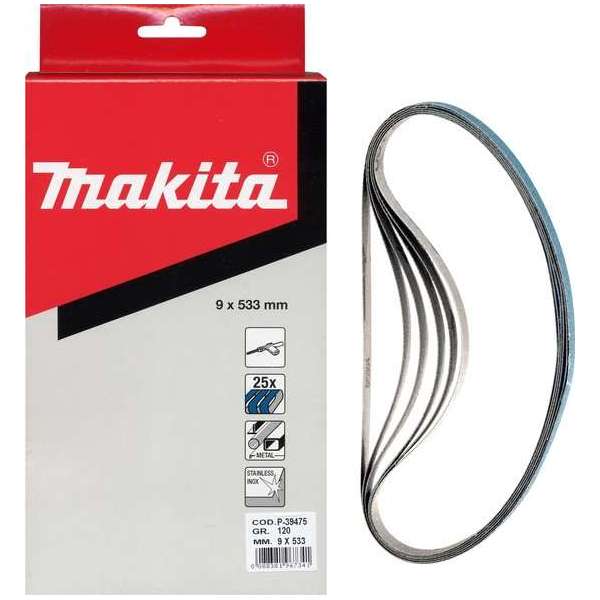 Makita P-39475 Schuurband K120 533x9 blue Makita P-39475 Schuurband K120 533x9 blue