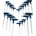 Torx / inbus T-schroevendraaierset - 20-delig